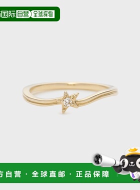 1h可退 日本直邮NOJESS 女士五芒星流星粉金尾戒 30244111085戒指