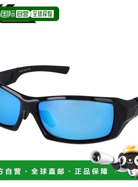 日本直邮XOOX 偏光太阳镜可调角度灰色/蓝色镜面镜片