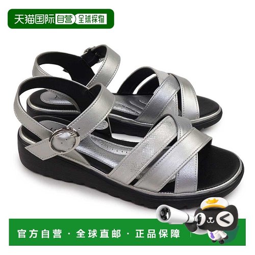 日本直邮Pansy 女士凉鞋 5479 后系带凉鞋 闪亮舒适 Pansy新款