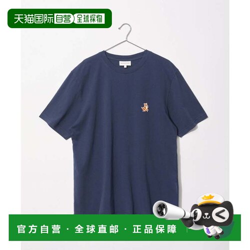 日本直邮MAISON KITSUNE MM00125KJ0008 T恤 SPEEDY FOX 贴片 舒