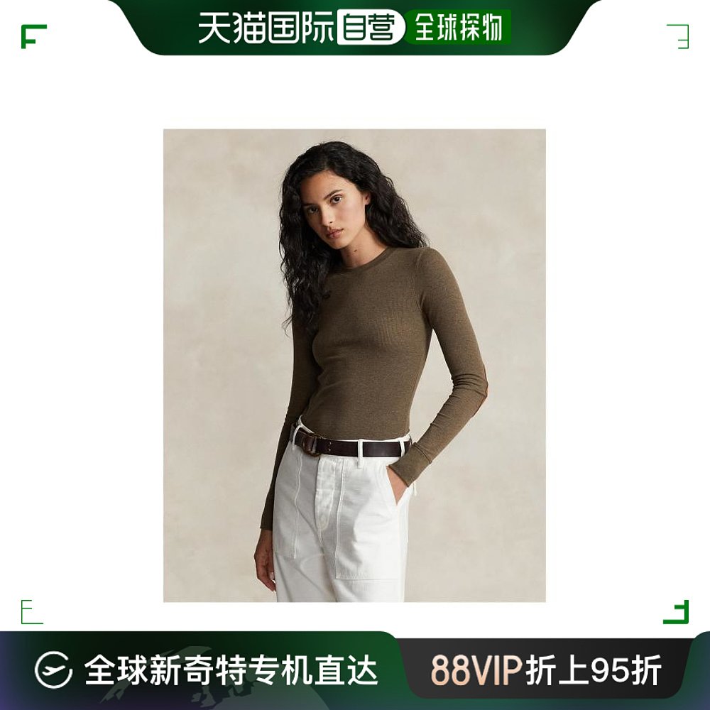 Polo Ralph Lauren POLO RALPH LAUREN 女士修身长袖T恤 舒适透气