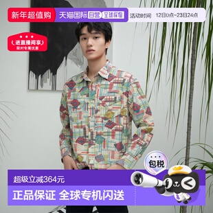 1h可退 日本直邮BEAMS PLUS 男士西部风格印花衬衫 38111367791