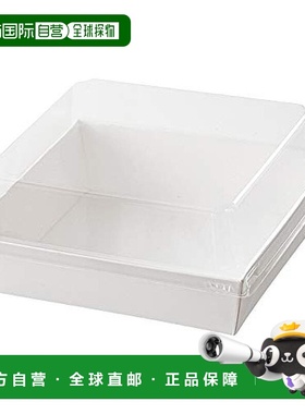 【日本直邮】Heads 食品包装盒 15×6.5×13.6cm 50个 白色MW-DEB