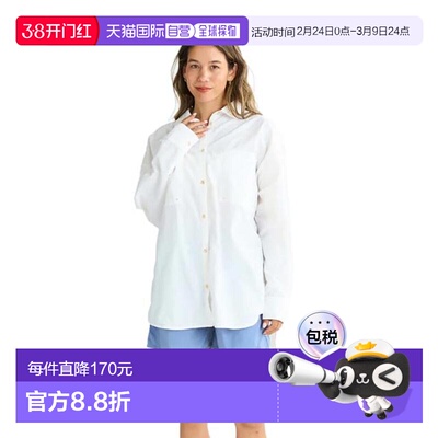 日本直邮ROXY SWEET HEAVEN 宽松衬衫 25SPRLY251030WHT 女士款