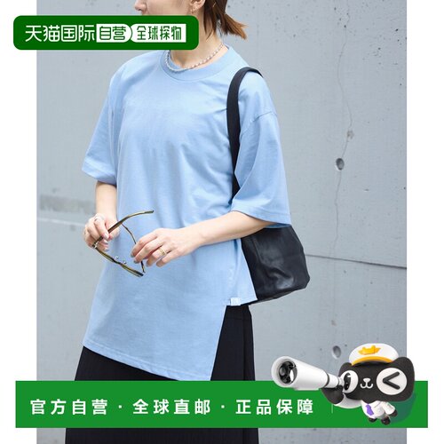 日本直邮FOLKIN' VIOLETTE ROOM 女装 后背开衩纯棉T恤 260709100
