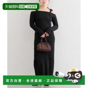 女装 1h可退 SPICK&SPAN 宽松肩带可调显瘦针织连衣 日本直邮U