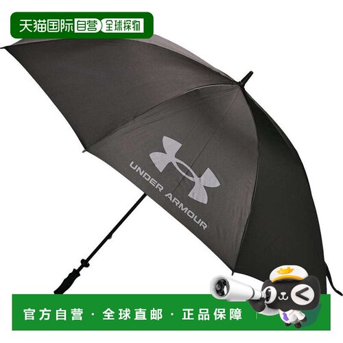 日本直邮Under Armour 安德玛 高尔夫伞 单层伞骨 男女通用 黑色/