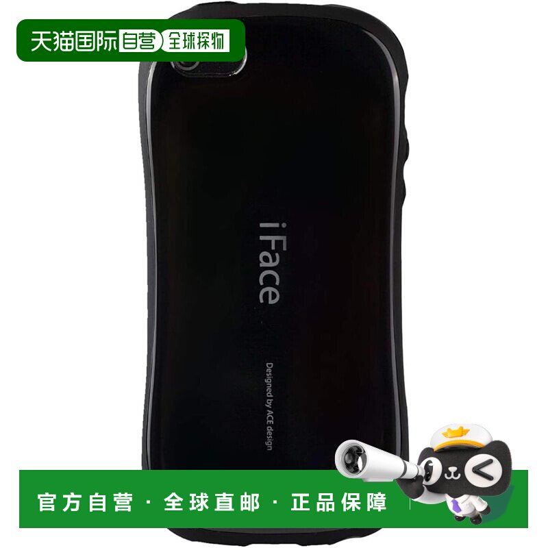 【日本直邮】iFace 标准款 iPhone SE/5s/5 手机壳 防震 黑色