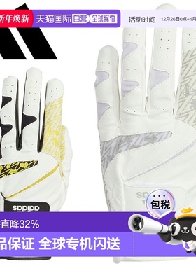 日本直邮阿迪达斯高尔夫 Code Chaos 22 男士高尔夫手套 EVL61