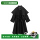 日潮 GRL带丝带腰带 披肩式 自营 长款 大衣kz379