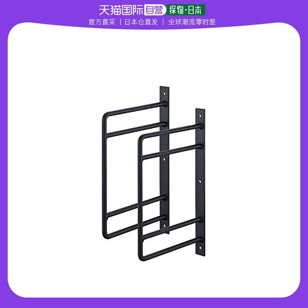 【日本直邮】sanei三荣 棚架用金属零件 黑色 2个入 w21070-22-d