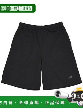 日本直邮 New Balance 少年款Logo针织短裤 ABS55526 运动短裤