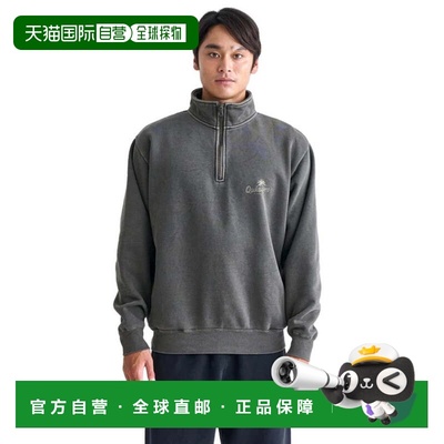 日本直邮Quiksilver PALM SCRIPT 男士半拉链卫衣 [24FWQZP244061
