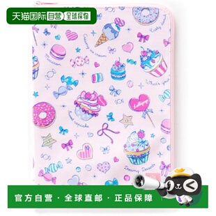 【日本直邮】CCS A4 尺寸拉链留言袋 小学学生 可爱乙烯基 牛奶糖