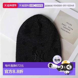 1h可退 日本直邮NEW ERA 男装 反光材质针织帽 前置扬基队标 1141