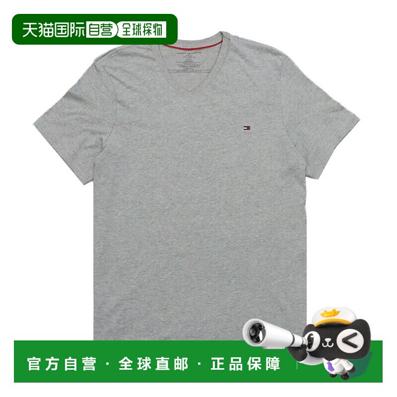 Tommy Hilfiger 男士T恤短袖品牌标志圆领休闲春夏款09T3图片