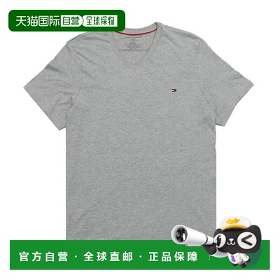 Tommy Hilfiger 男士T恤短袖品牌标志圆领休闲春夏款09T3