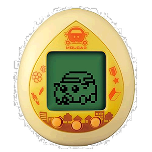 【日本直邮】Bandai万代 电话/手机 天竺鼠车车图案 奶油色