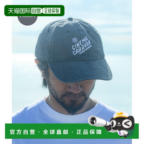 日本直邮MAGIC NUMBER 男装 手绘logo洗水低顶棒球帽 LA262301193