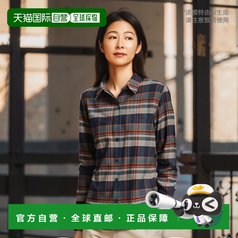 日潮跑腿patagonia巴塔哥尼亚 女式 Fjord 法兰绒衬衫 ADSM XXS 4