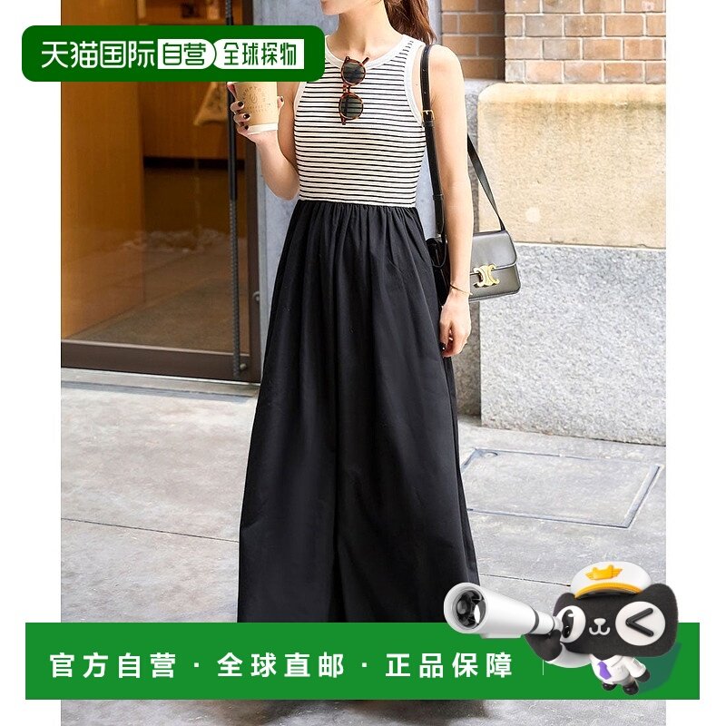 日本直邮KOBE LETTUCE 带杯拼接连衣裙 [E3453]