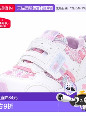 日本直邮Moonstar 儿童鞋 CARROT CR C2146 W/粉色 12179701 防水