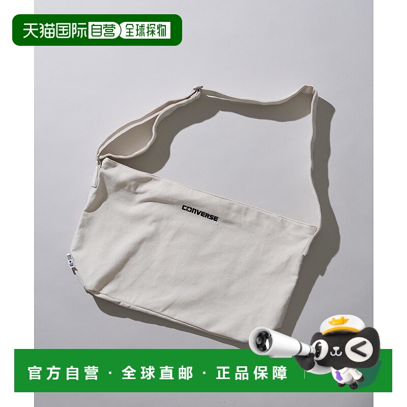 1h可退 日本直邮CONVERSE 匡威 男女通用帆布斜挎包 MC24SS03SG00