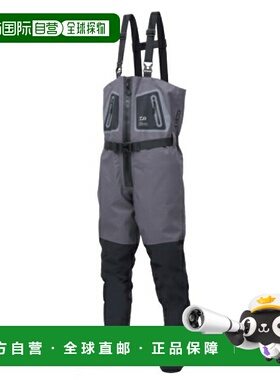日本直邮Daiwa 防水裤 SW-4052BS-T 紧身盐呼吸长袜防水裤黑色 LL