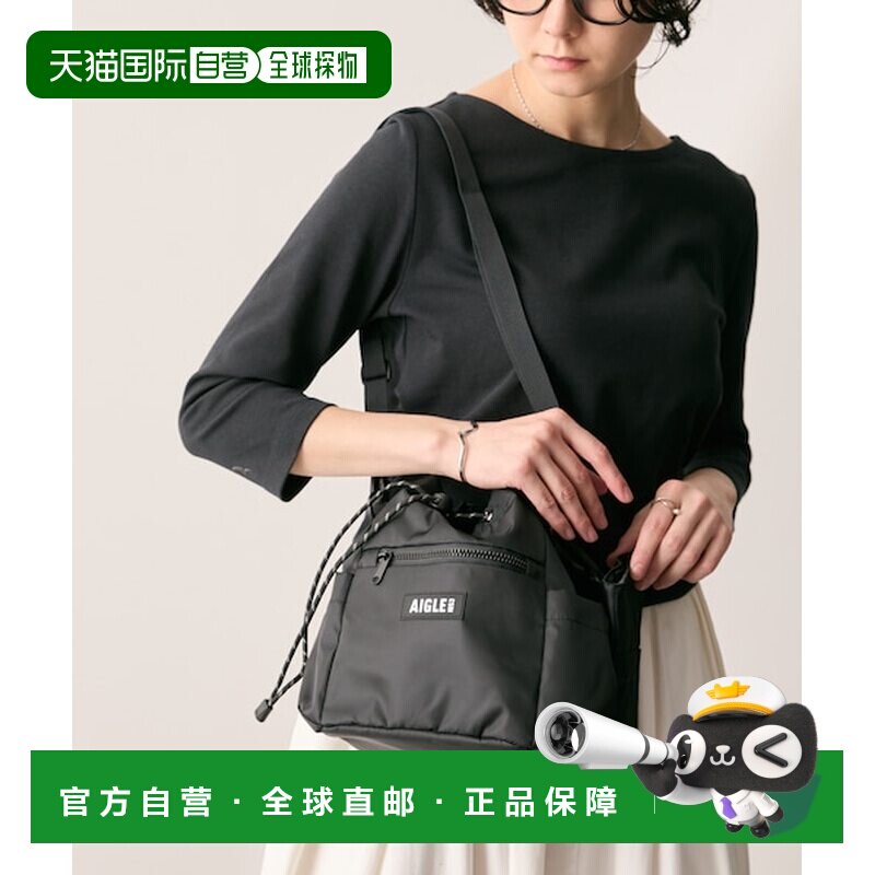 日本直邮AIGLE 防水斜挎包 3L 单肩包手提包[874670836] - 实物图