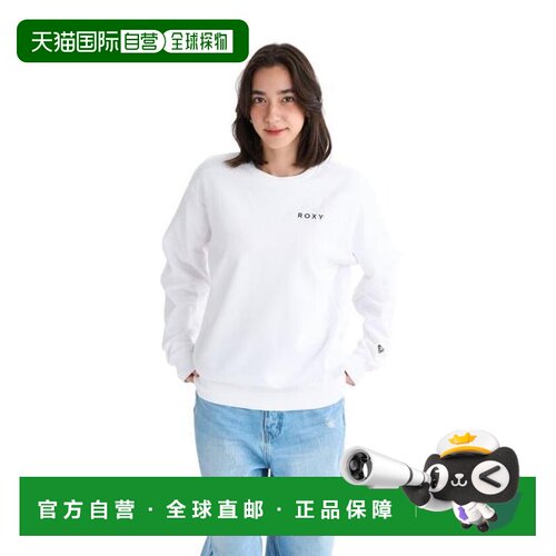 日本直邮ROXY 卫衣 白色 25FWRPO254026WHT