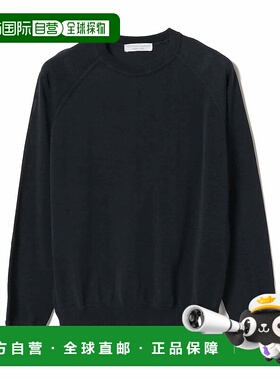 1h可退 日本直邮FILIPPO DE LAURENTIIS 男士拉格兰袖圆领针织衫