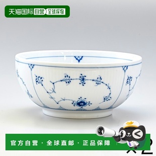 日本直邮RoyalCopenhagen皇家哥本哈根半蕾丝唐草餐碗沙拉碗2只套