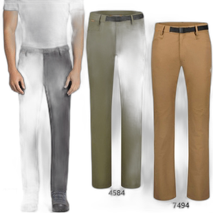 日本直邮Mammut 男士 Utility SO AF 长裤卡其色1021-01090户外长