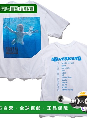 1h可退 日本直邮FREAK'S STORE 男士NIRVANA NEVERMIND印花T恤 10