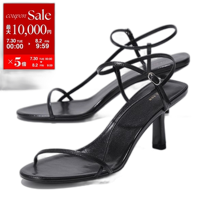 日本直邮THE ROW BARE SANDAL F1099 L35 女士小牛皮皮革绑带鞋