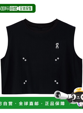 日潮跑腿ON昂跑 女士 Pace 背心 Black XS 1WF1003吊带