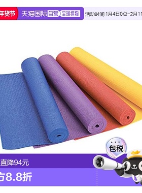 【日本直邮】Captain Stag鹿牌肌肉训练健身瑜伽垫紫色Vit Fit UR