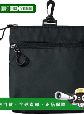 【日本直邮】邓禄普SRIXON 拉链袋 GGF-B2806 黑色高尔夫