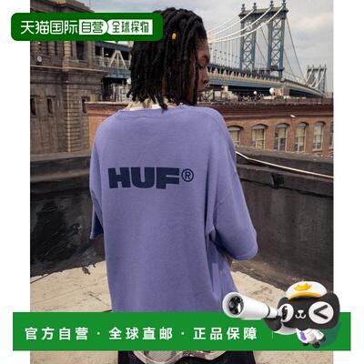 1h可退 日本直邮HUF 男女同款 全棉迷彩印花宽版短袖T恤 26M_KN80