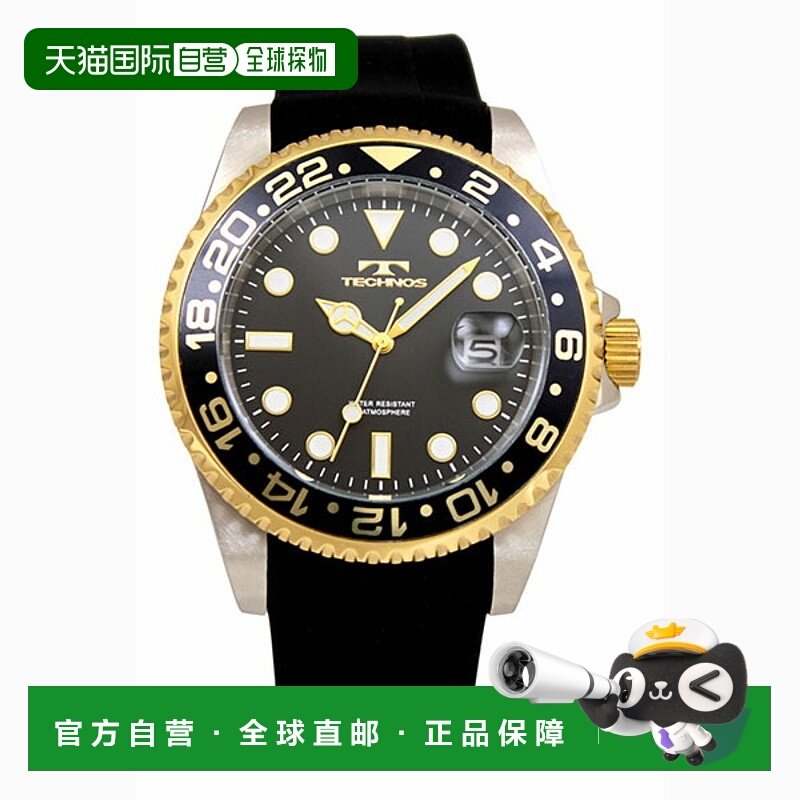 日本直邮T6C28GB TECHNOS 男士手表