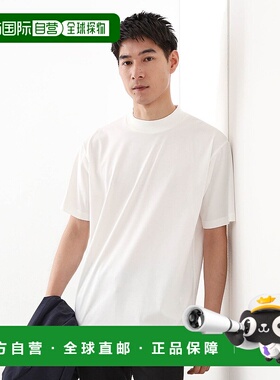 1h可退 日本直邮THE SHOP TK 男士 半袖莫克领T恤 接触冷感 洗衣