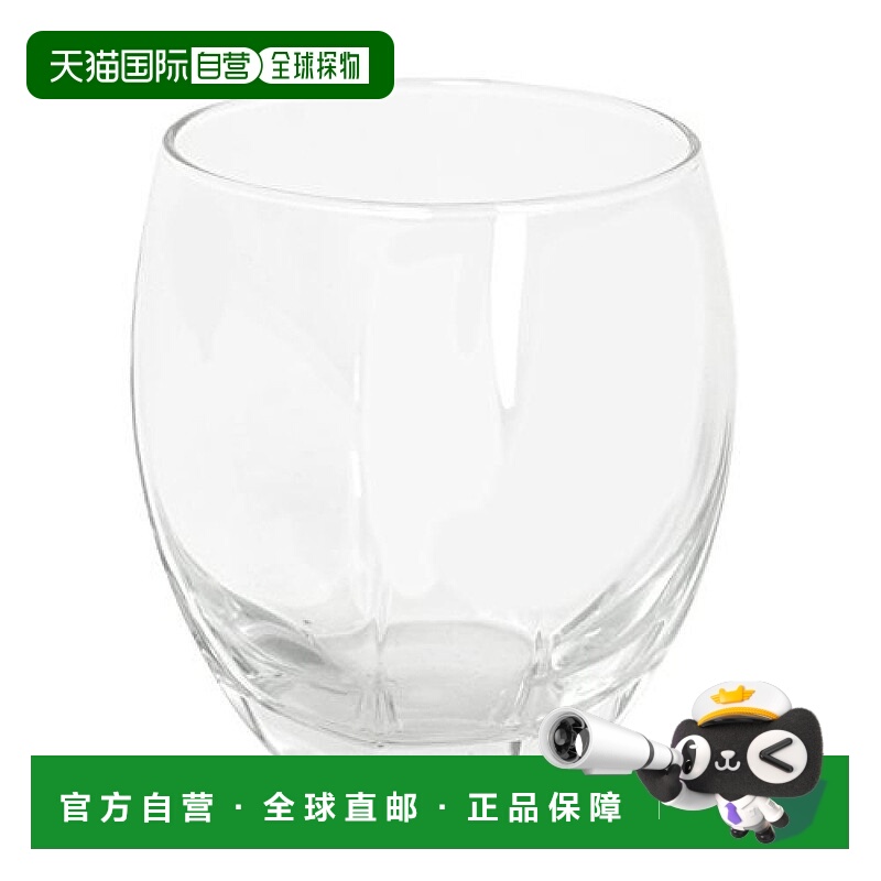 【日本直邮】ADERIA 玻璃杯 酒杯 透明 345ml 一套6个 日本制B648