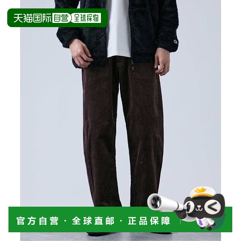 1h可退 日本直邮B.C STOCK 8W灯芯绒CONVEX五袋窄脚裤牛仔裤