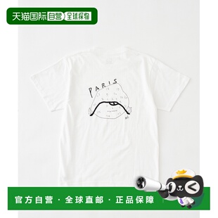 1h可退 日本直邮Deuxieme Classe 女装 PETIT USAGI联名 全棉T恤