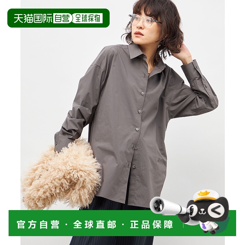 1h可退 日本直邮NOLLEY'S 女士 MY STANDARD 洗可正装衬衫 宽松版