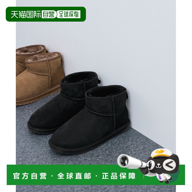 1h可退 日本直邮EMU Australia 女士短款羊皮靴 2024BGUA64030图片