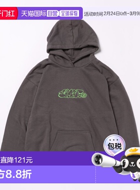 1h可退 日本直邮ELEMENT儿童连帽衫 TAGGING刺绣宽松卫衣 BG02502