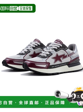 1h可退 日本直邮A BATHING APE 男士 BAPE CROSS STA #1 透气网面