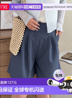 日本直邮KOBE LETTUCE 亚麻质感束脚短裤[可选3种裤长] [M4154] K