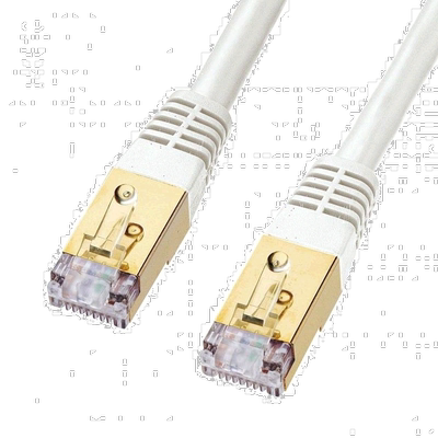 【日本直邮】三和LAN线3米CAT7 10Gbps/600MHz RJ45连接器白色